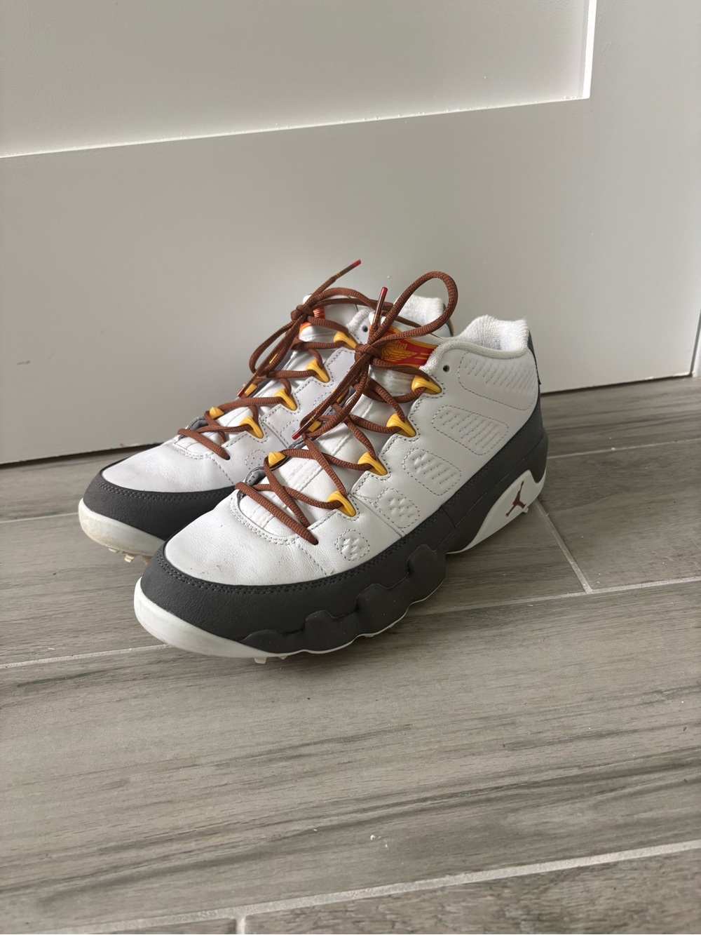 Air Jordan 9 Low Golf US Open Pinehurst Men's Size 10 Spiked FN6931-100